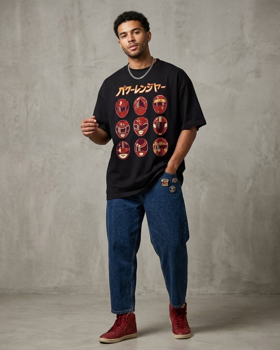 RED RENGER OVERSIZE