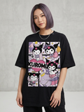 KUROMI BLACK OVER SIZE