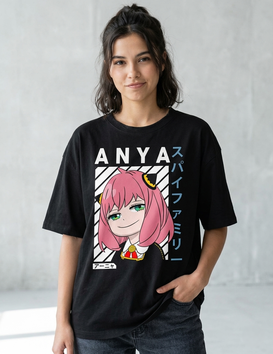 ANYA FORGER OVERSIZE TEES