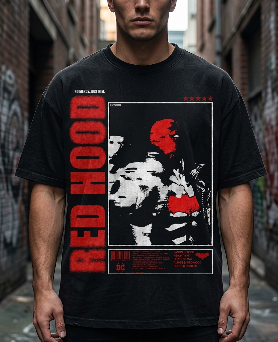 RED HOOD OVERSIZE