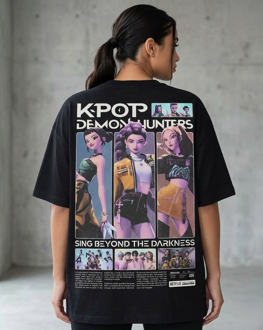 KPOP DEMON HUNTER OVERSIZE