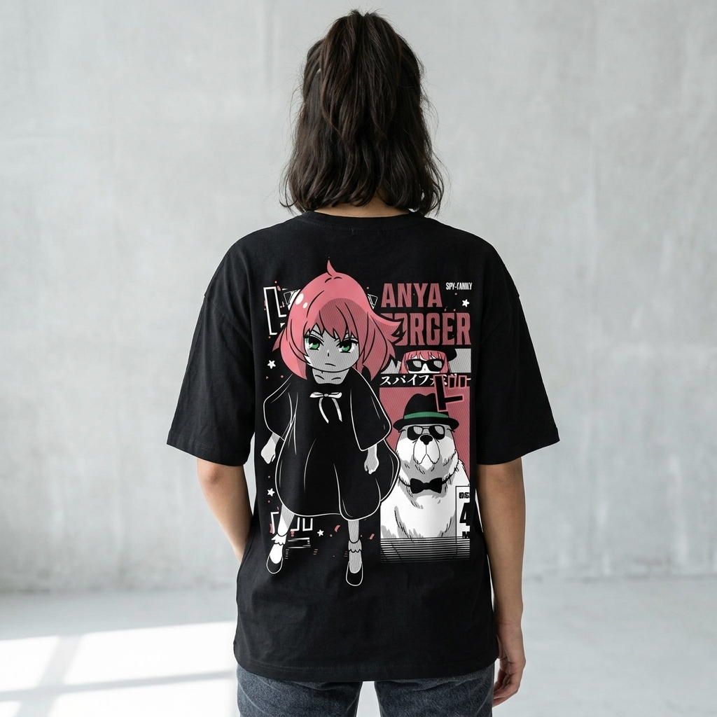 ANYA FORGER OVERSIZE TEES
